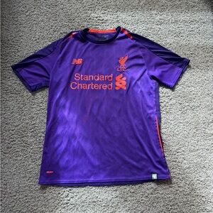 2018/19 New Balance Liverpool Away Soccer Football Jersey Shirt sz M #0